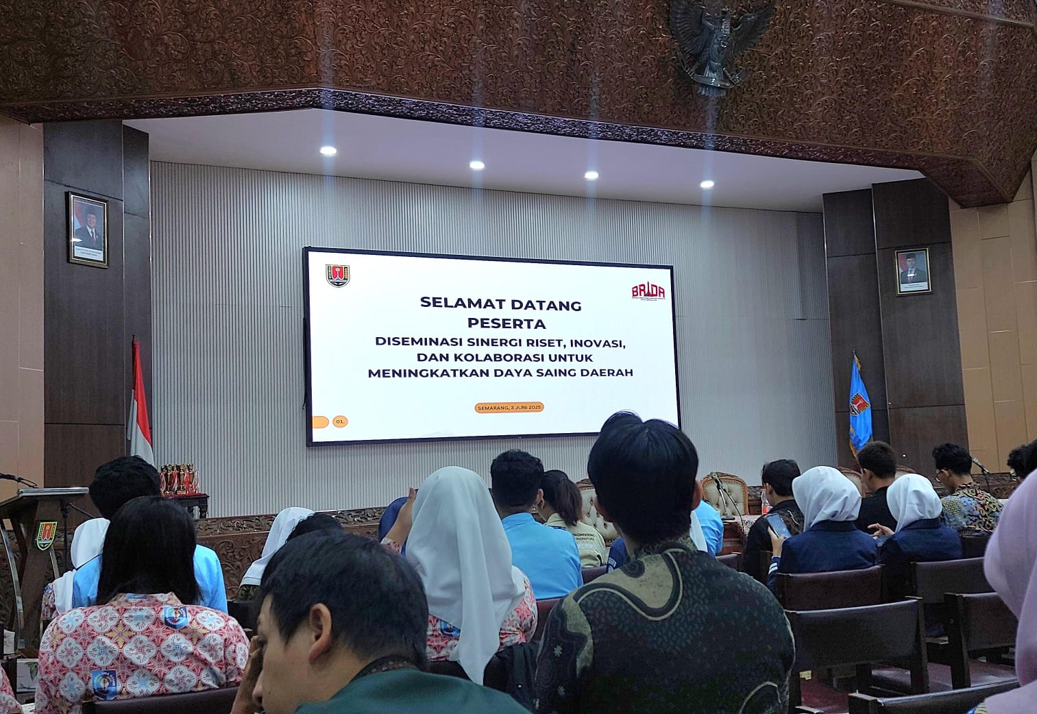 Diskominfo Ikuti Diseminasi Sinergi Riset, Inovasi, dan Kolaborasi untuk Tingkatkan Daya Saing Daerah